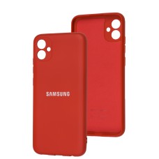 Чохол Samsung Galaxy A04E (A042) Full camera червоний