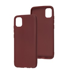 Чохол Samsung Galaxy A04E (A042) Candy бордовий