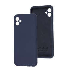 Чохол Samsung Galaxy A04E (A042) Wave camera Full midnight blue
