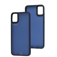 Чохол Samsung Galaxy A04E (A042) Lyon Frosted navy blue