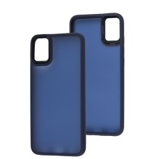 Чохол Samsung Galaxy A04E (A042) Lyon Frosted navy blue
