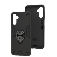 Чохол для Samsung Galaxy A04S/A13 5G Military Armor Ring black