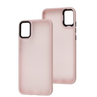 Чохол Samsung Galaxy A04E (A042) Lyon Frosted pink