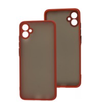Чохол Samsung Galaxy A04E (A042) LikGus Totu camera protect червоний