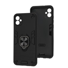 Чохол для Samsung Galaxy A04E (A042) Military Armor Ring black