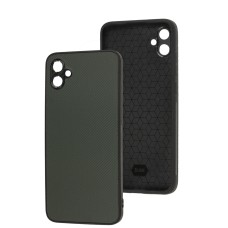 Чохол для Samsung Galaxy A04E (A042) Graphite carbon forest green