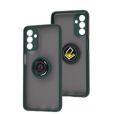 Чохол Samsung Galaxy A04S/A13 5G LikGus Edging Ring оливковий