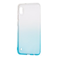 Чохол Samsung Galaxy A10 (A105) Gradient Design біло-бірюзовий
