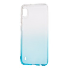 Чохол Samsung Galaxy A10 (A105) Gradient Design біло-бірюзовий