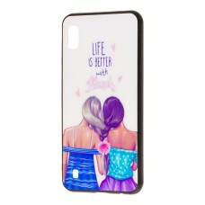 Чохол для Samsung Galaxy A10 (A105) girls "Life is better"