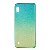 Чохол для Samsung Galaxy A10 (A105) Ambre glass "салатово-бірюзовий"