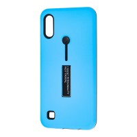 Чохол Samsung Galaxy A10 (A105) Kickstand блакитний