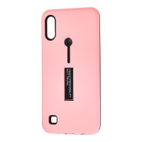 Чохол для Samsung Galaxy A10 (A105) Kickstand персиковий