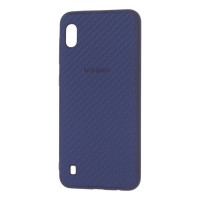 Чохол Samsung Galaxy A10 (A105) Carbon синій