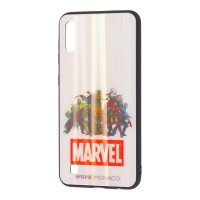Чохол для Samsung Galaxy A10 (A105) Wave Monaco "Marvel" білий
