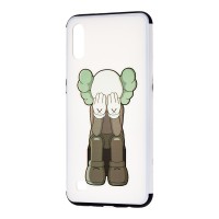 Чохол Samsung Galaxy A10 (A105) print 3D "клоун" білий