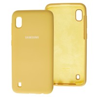 Чохол Samsung Galaxy A10 (A105) Silicone Full золотистий