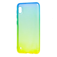 Чохол Samsung Galaxy A10 (A105) Gradient Design жовто-зелений