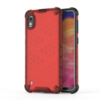 Чохол для Samsung Galaxy A10 (A105) Transformer Honeycomb ударостійкий червоний