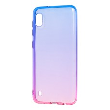Чохол Samsung Galaxy A10 (A105) Gradient Design рожево-блакитний