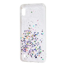 Чохол для Samsung Galaxy A10 (A105) glitter star цукерки прозорий