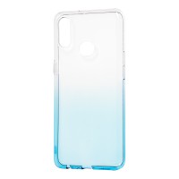 Чохол Samsung Galaxy A10s (A107) Gradient Design біло-бірюзовий