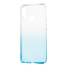 Чохол Samsung Galaxy A10s (A107) Gradient Design біло-бірюзовий