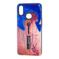 Чохол для Samsung Galaxy A10s (A107) Kickstand "море" зріз дерева
