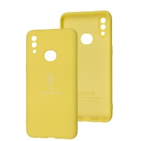 Чохол для Samsung Galaxy A10s (A107) Silicone Full Тризуб жовтий