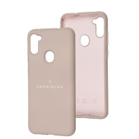 Чохол для Samsung Galaxy A11 / M11 Full Nano I'm Russian pink sand