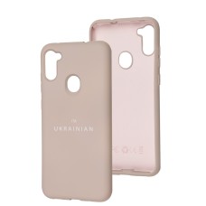 Чохол для Samsung Galaxy A11 / M11 Full Nano I'm Russian pink sand