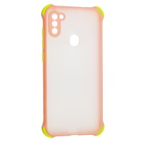 Чохол Samsung Galaxy A11 / M11 LikGus Totu corner protection рожевий