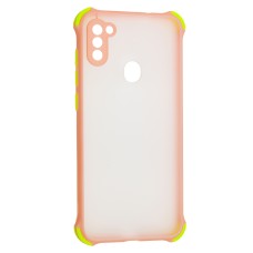 Чохол Samsung Galaxy A11 / M11 LikGus Totu corner protection рожевий