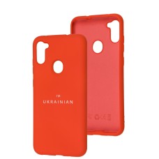 Чохол для Samsung Galaxy A11 / M11 Full Nano I'm Russian red