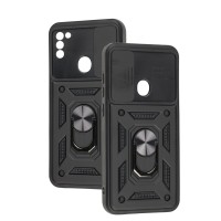 Чохол для Samsung Galaxy A11 / M11 Serge Ring Armor ударостійкий чорний