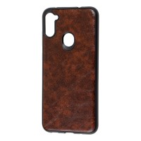 Чохол Samsung Galaxy A11 / M11 Lava case темно-коричневий