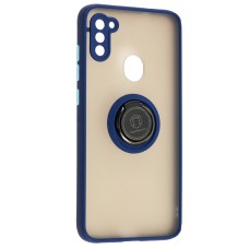 Чохол Samsung Galaxy A11 / M11 LikGus Edging Ring синій