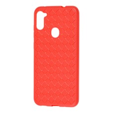 Чохол для Samsung Galaxy A11/M11 Weaving червоний