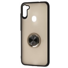 Чохол Samsung Galaxy A11 / M11 LikGus Maxshield Magnetic Ring чорний