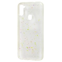 Чохол Samsung Galaxy A11 / M11 Wave confetti прозорий мікс