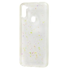 Чохол Samsung Galaxy A11 / M11 Wave confetti прозорий мікс
