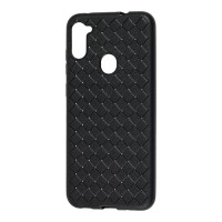 Чохол для Samsung Galaxy A11/M11 Weaving чорний