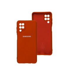 Чохол Samsung Galaxy A12 (A125) / M12 (M127) Silicone Full camera червоний