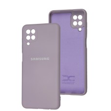 Чохол Samsung Galaxy A12 / M12 Full camera гліцінія