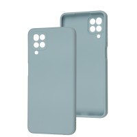Чохол для Samsung Galaxy A12 (A125) Candy Full сірий / smoky gray