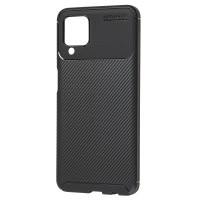 Чехол для Samsung Galaxy A12 / M12 Ultimate Carbon черный