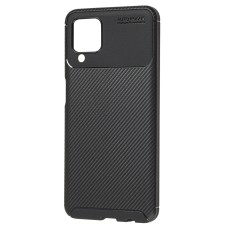 Чехол для Samsung Galaxy A12 / M12 Ultimate Carbon черный
