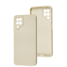 Чохол Samsung Galaxy A12 (A125) / M12 (M127) Matte Lux молочний