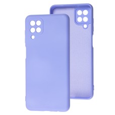 Чохол для Samsung Galaxy A12 (A125) Wave camera colorful light purple