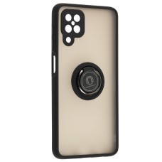 Чохол Samsung Galaxy A12 (A125) LikGus Edging Ring чорний